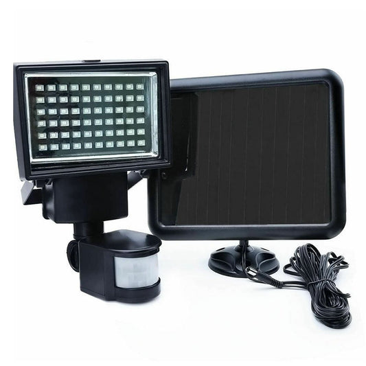 LED Flood Light with Solar Panel and motion sensor (60 LED)